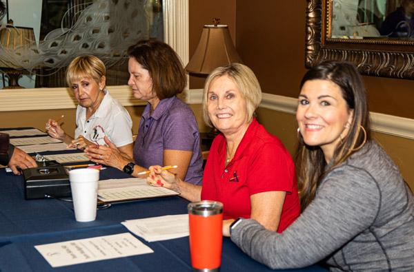 Volunteers at Golf Event